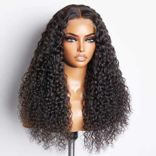 Queen Series 9x6 Glueless Pre-Plucked Pre Bleached Wear and Go Deep Wave